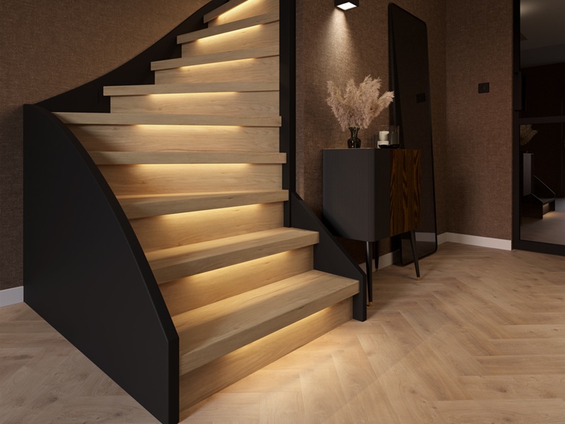 Raffito traprenovatie