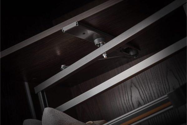 Luxe schoenen-carrousel antraciet/oranje voor 36 paar schoenen, 360° draaibaar - Afbeelding 4